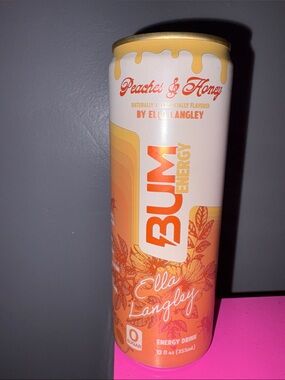 BUM Energy Peaches & Honey Energy by Ella Langley